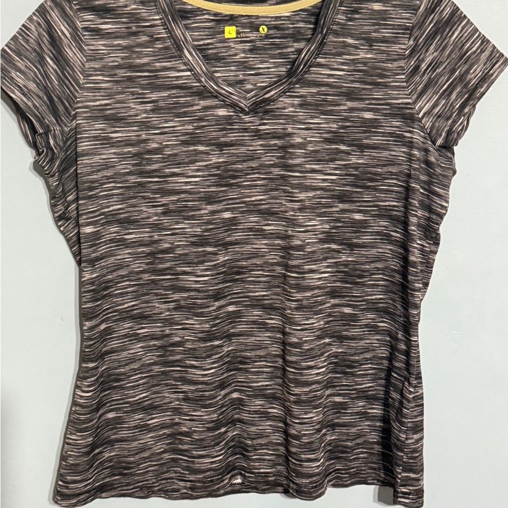Gray V-Neck Women's Sweatshirt Gently Used - Picture 9 of 16